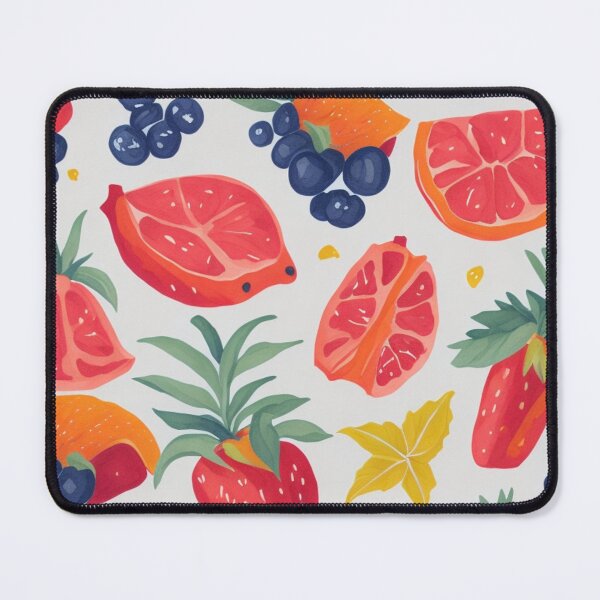 Item preview, summer seamless colorfull fruits pattern  designed and sold by K-Art-Design.