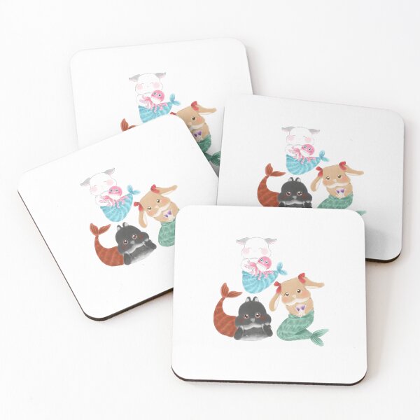Item preview, Mermaid Bunny BSC Circle Pattern | Bailey Sean Claude x Bunniesmee  designed and sold by bunniesmee.