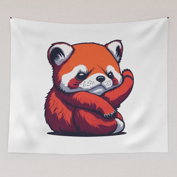 Item preview, Kawaii Redpanda designed and sold by CandyDroidMerch.
