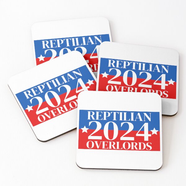Item preview, Reptilian Overlords 2024 Election Campaign designed and sold by lovelylavenderJ.