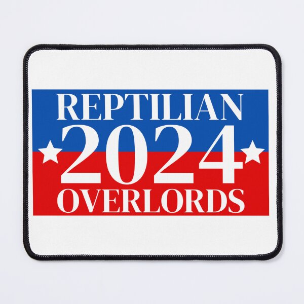 Item preview, Reptilian Overlords 2024 Election Campaign designed and sold by lovelylavenderJ.