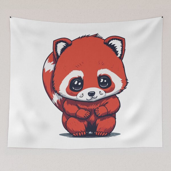 Item preview, Kawaii Redpanda designed and sold by CandyDroidMerch.