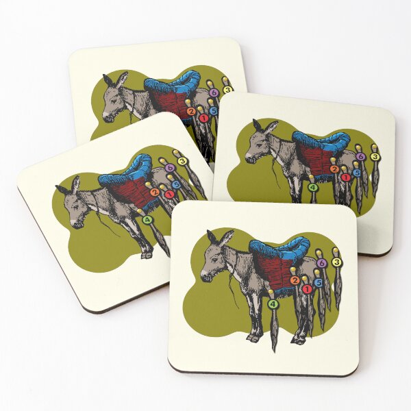 Item preview, Retro Pin The Tail on the Donkey designed and sold by GloopTrekker.