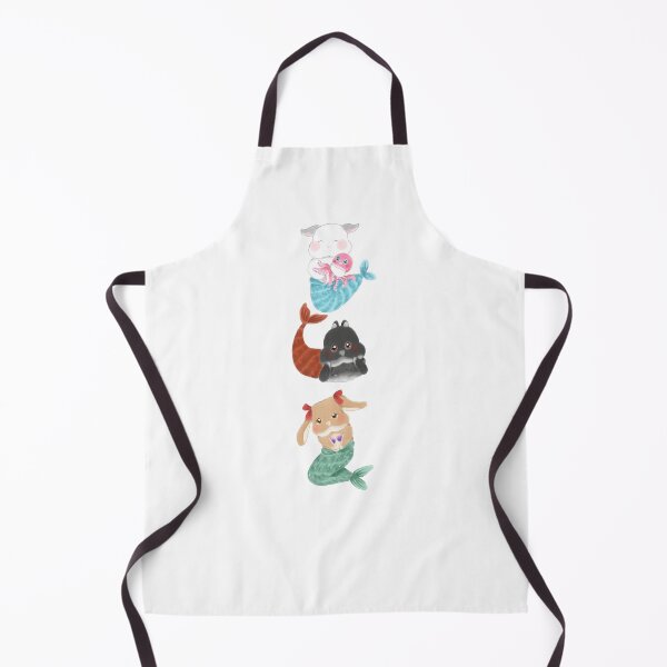 Item preview, Mermaid Bunny BSC Vertical Line | Bailey Sean Claude x Bunniesmee designed and sold by bunniesmee.
