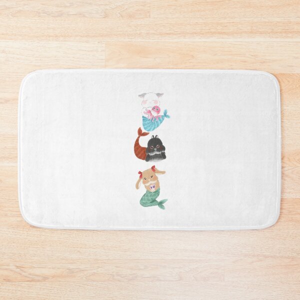 Item preview, Mermaid Bunny BSC Vertical Line | Bailey Sean Claude x Bunniesmee  designed and sold by bunniesmee.