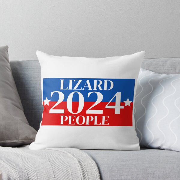 Item preview, Lizard People 2024 Election Campaign designed and sold by lovelylavenderJ.