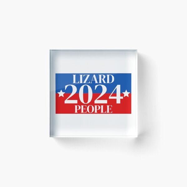 Item preview, Lizard People 2024 Election Campaign designed and sold by lovelylavenderJ.