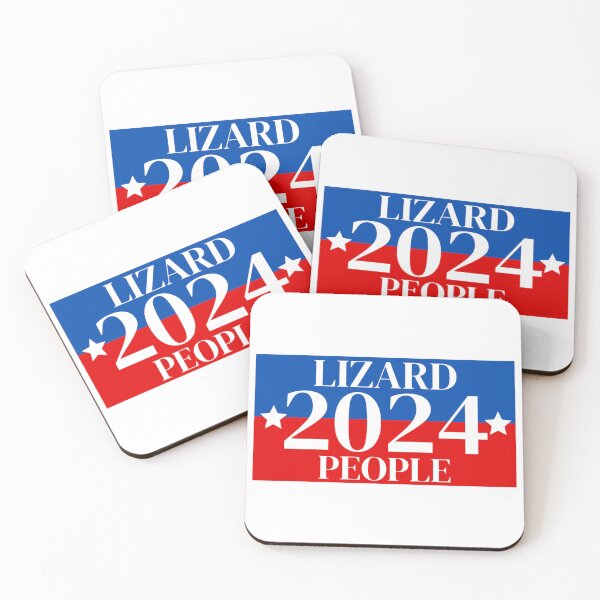 Item preview, Lizard People 2024 Election Campaign designed and sold by lovelylavenderJ.