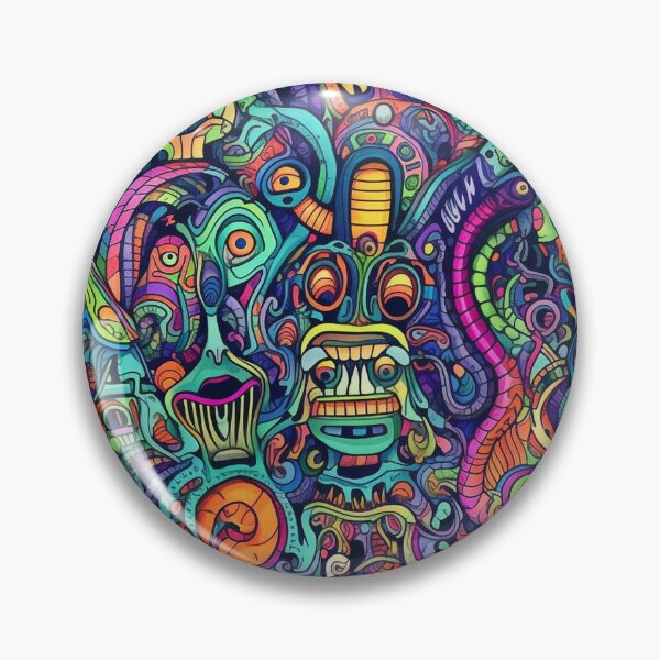 Item preview, Alien Doodle Pattern designed and sold by Desfix.