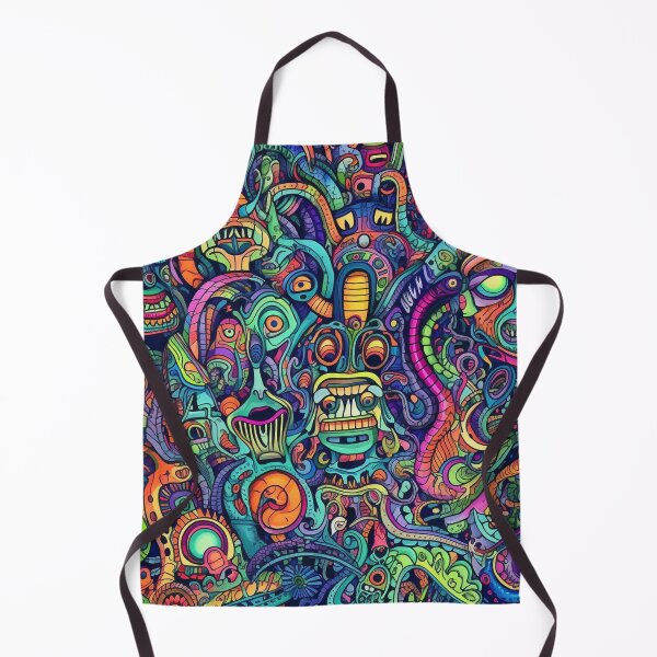Item preview, Alien Doodle Pattern designed and sold by Desfix.