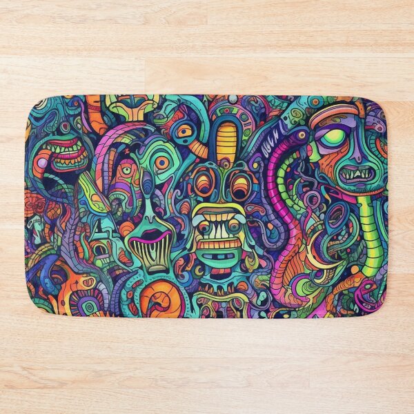 Item preview, Alien Doodle Pattern designed and sold by Desfix.