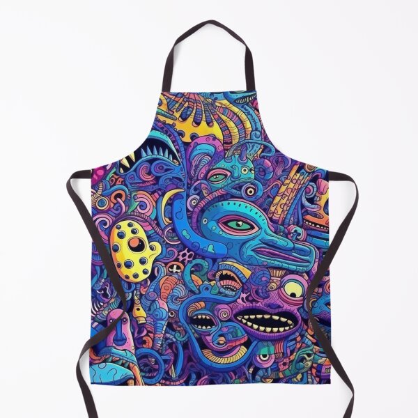 Item preview, Alien Doodle Pattern designed and sold by Desfix.