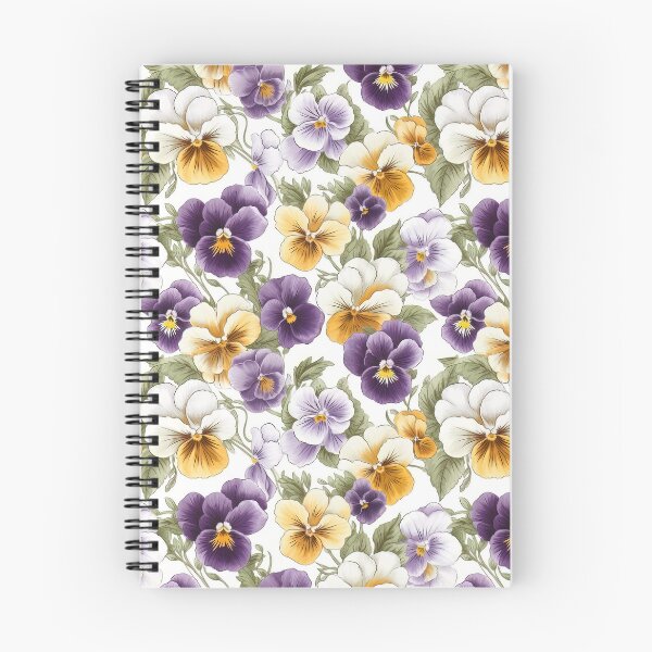 Item preview, Pansy Flower Pattern designed and sold by BilgePaksoylu.
