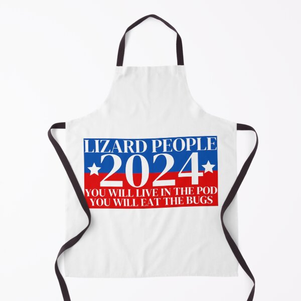 Item preview, Lizard People 2024 Election Campaign Eat the Bugs live in the pod designed and sold by lovelylavenderJ.