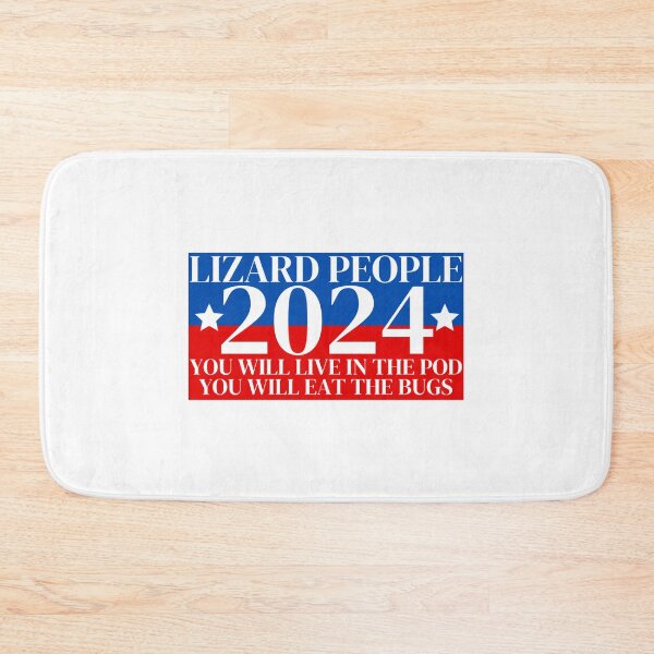 Item preview, Lizard People 2024 Election Campaign Eat the Bugs live in the pod designed and sold by lovelylavenderJ.