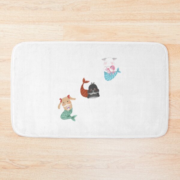 Item preview, Mermaid Bunny BSC Diagonal Right | Bailey Sean Claude x Bunniesmee  designed and sold by bunniesmee.