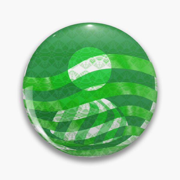 Item preview, Green sportive stripes over  green background designed and sold by AlbertoRuiZ.