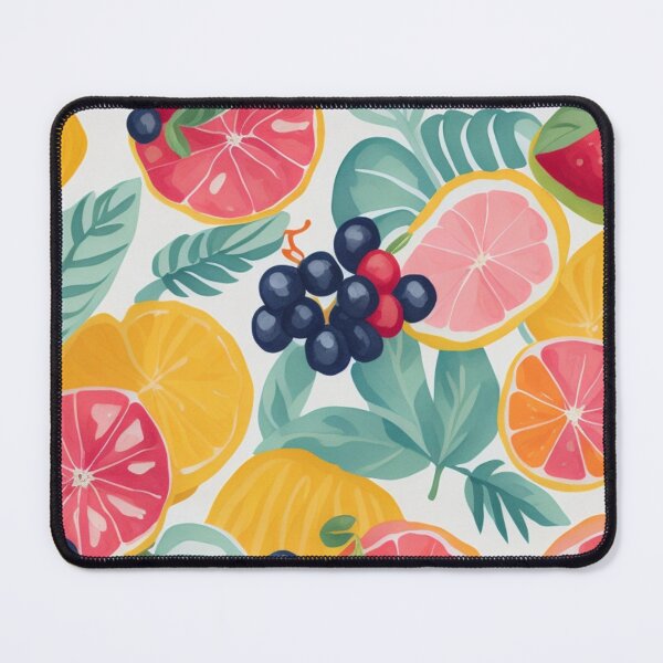 Item preview, summer seamless colorfull fruits pattern designed and sold by K-Art-Design.