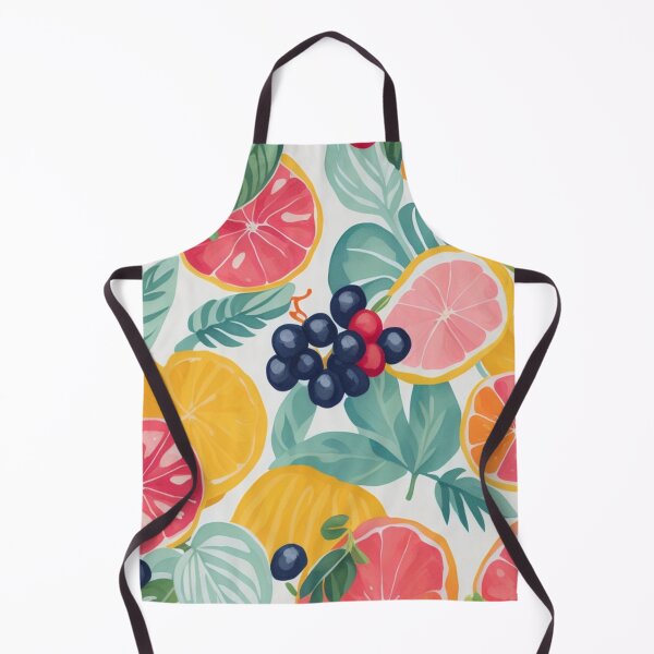 Item preview, summer seamless colorfull fruits pattern  designed and sold by K-Art-Design.