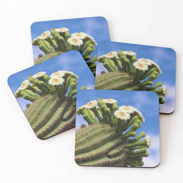 Item preview, Delicate White Saguaro Flowers designed and sold by simonjayphotos.