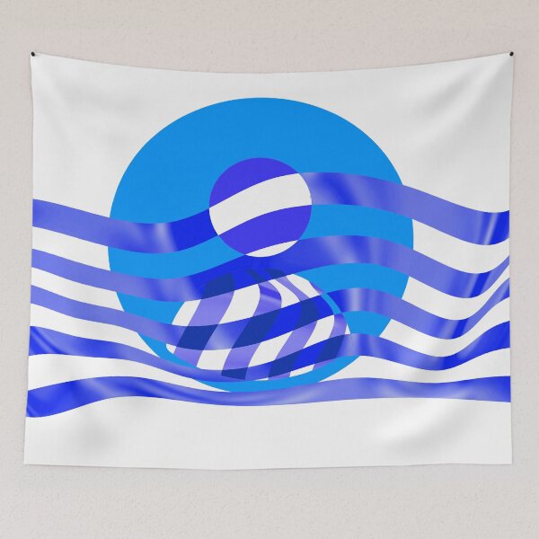 Item preview, blue stripes OF  Personal profile designed and sold by AlbertoRuiZ.