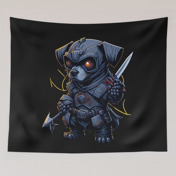 Item preview, Roque Lab: The Pawsome Pup of Mischief designed and sold by harperjg.