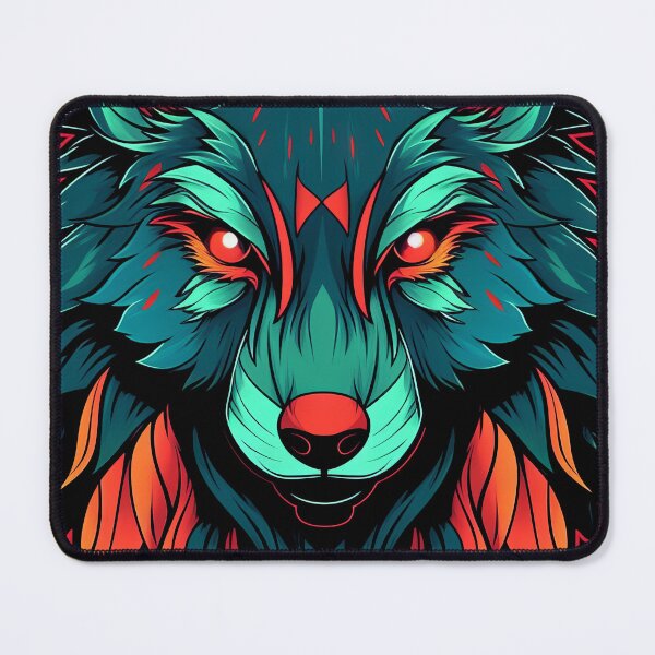 Item preview, Scarlet Spirit Wolf designed and sold by KrissNord.