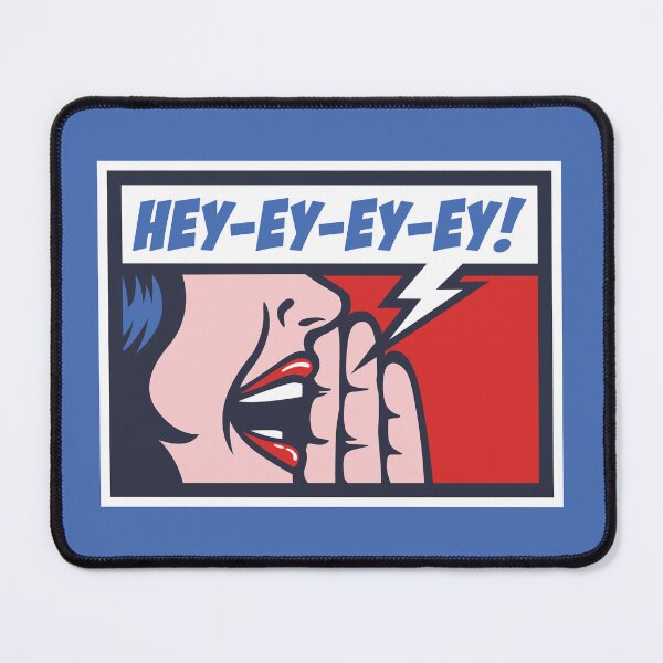 Item preview, Hey-Ey-Ey-Ey Let's Go Buffalo Pop Art Comic Book Style Woman Yelling Bills Mafia designed and sold by Southtowns Carl.