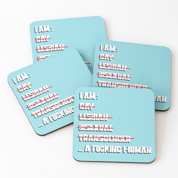 Item preview, I AM… A FUCKING HUMAN designed and sold by DF3.