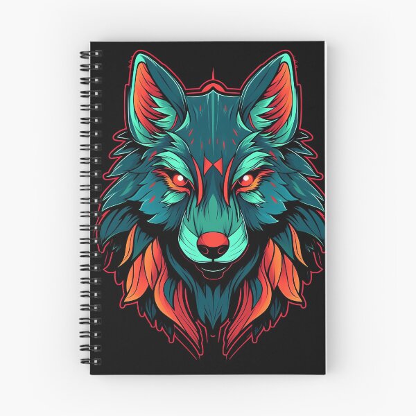 Item preview, Scarlet Spirit Wolf designed and sold by KrissNord.