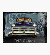1947 Crysler Photographic Print