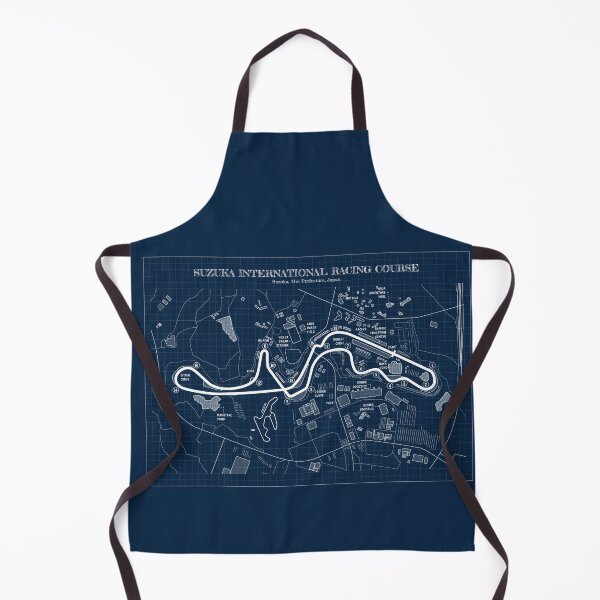 Item preview, Suzuka International Racing Course (Navy) designed and sold by BGALAXY.
