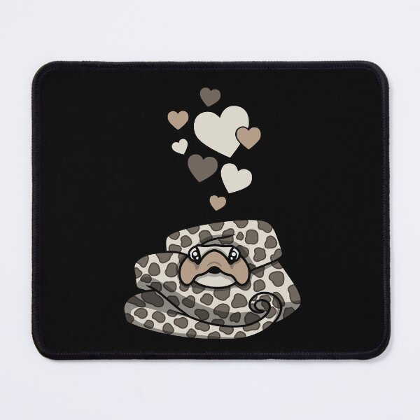 Item preview, Axanthic Hognose Snake With Hearts designed and sold by eternallygifted.