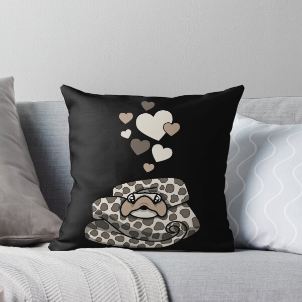 Item preview, Axanthic Hognose Snake With Hearts designed and sold by eternallygifted.