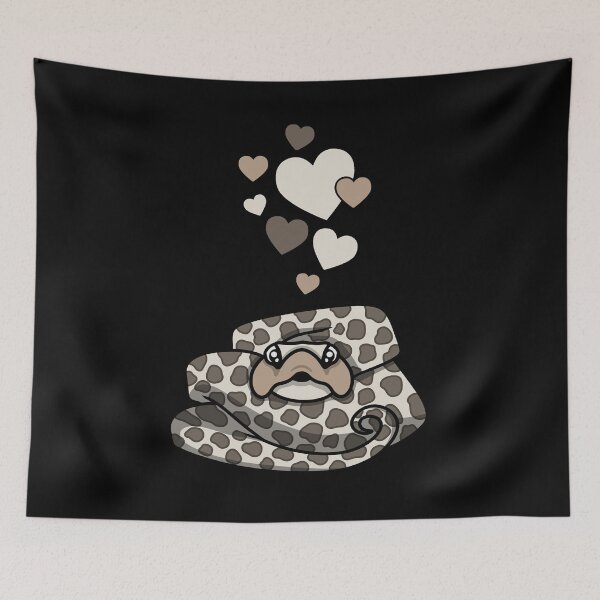 Item preview, Axanthic Hognose Snake With Hearts designed and sold by eternallygifted.