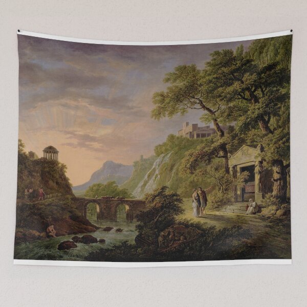 Item preview, Arcadian Landscape | Daniël Dupré | 1809 Greek Mythology Art designed and sold by CJET.