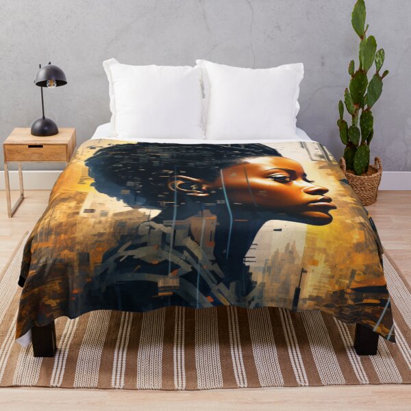 Item preview, Afrofuturism Art designed and sold by MidJourneymen.