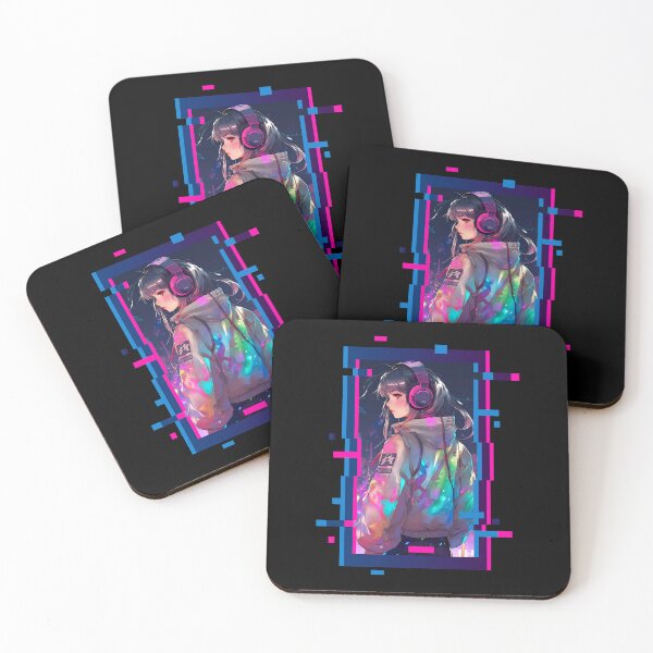 Artikelvorschau, Cyber Futuristic Girl - Anime Shirt entworfen und verkauft von KAIGAME Art.