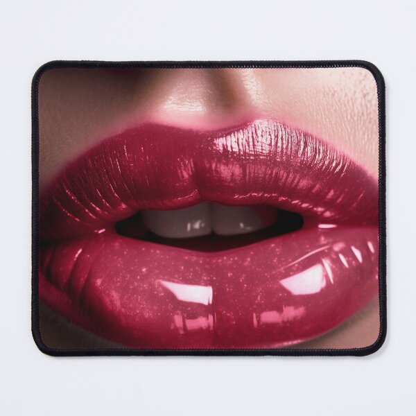 Item preview, Glossy lips, kissing lips designed and sold by Istarfal.