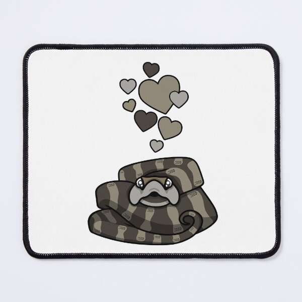 Item preview, Cute Eastern Hognose Snake With Hearts designed and sold by eternallygifted.