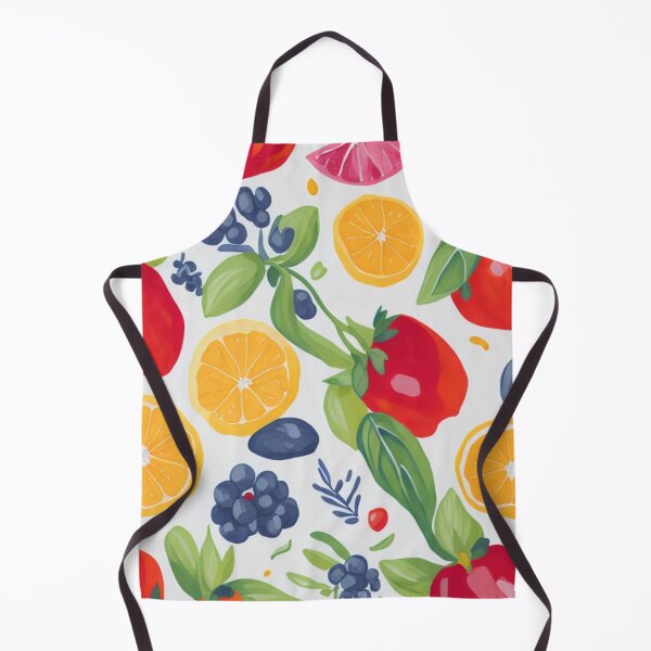 Item preview, summer seamless colorfull fruits pattern  designed and sold by K-Art-Design.