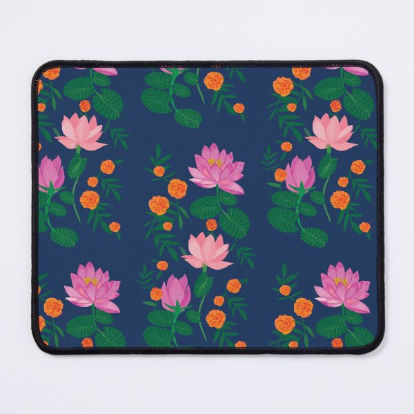 Item preview, Lotus and marigold designed and sold by Venusgreetings.