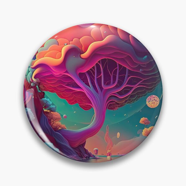 Item preview, Imaginary Magical Psychedelic World 3 designed and sold by giggles-omg.