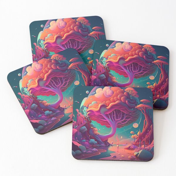 Item preview, Imaginary Magical Psychedelic World 3 designed and sold by giggles-omg.