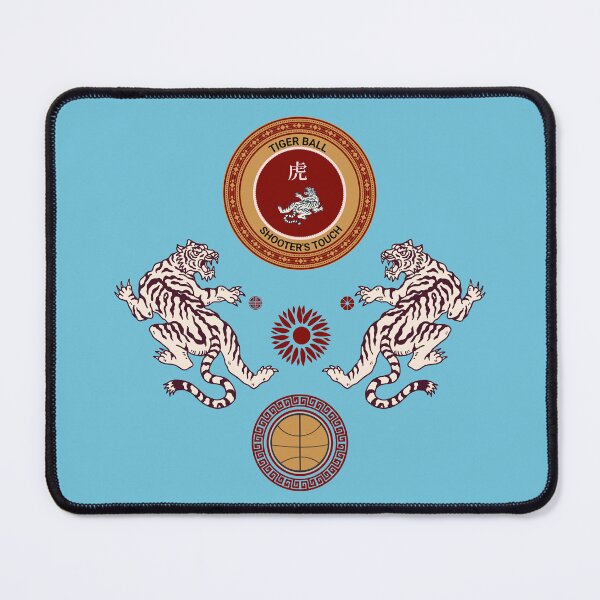 Item preview, TIGER BALL Traditional Chinese Animal Action Basketball T-shirt designed and sold by LongVibes.