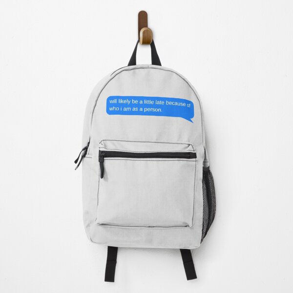 Item preview, will likely be a little late because of who i am as a person text designed and sold by cbelle94.