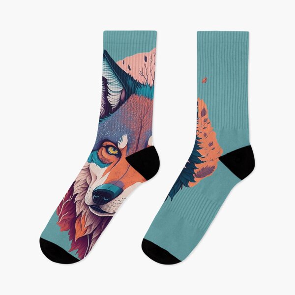 Item preview, Portrait of a Wolf, Illustrated designed and sold by Future /  Classic.
