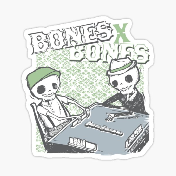 Bones x Bones Sticker