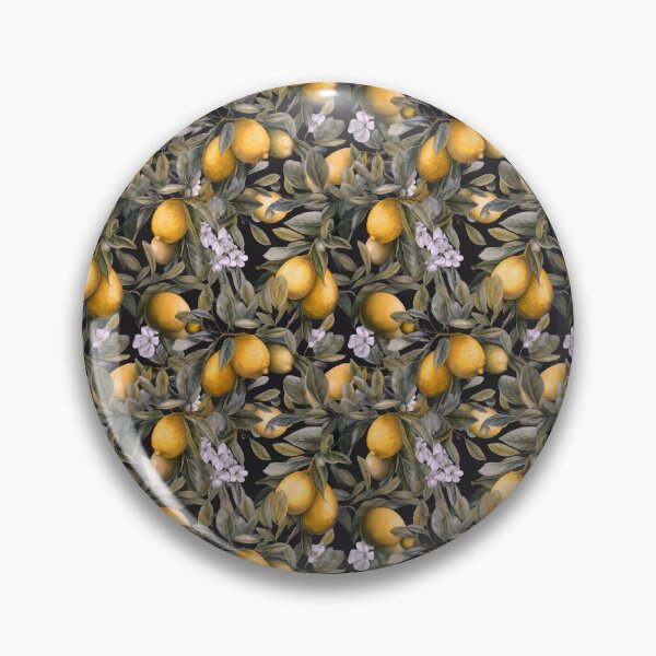 Item preview, Muted Lemon Pattern Design with Flower designed and sold by BilgePaksoylu.