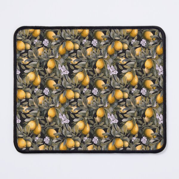 Item preview, Muted Lemon Pattern Design with Flower designed and sold by BilgePaksoylu.
